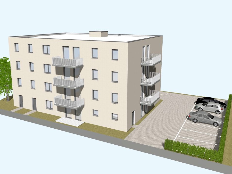 Visualisierung des Neubauprojekts Orionhof in Garbsen